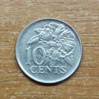 Тринидад и Тобаго 10 центов 2003  _РАСПРОДАЖА КОЛЛЕКЦИИ