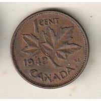 Канада 1 цент 1942