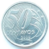 Бразилия 50 сентаво, 2009 (4-2-10)