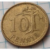 Финляндия 10 пенни, 1976     ( 2-1-5 )