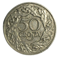 Польша 50 грошей, 1923