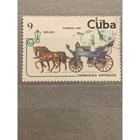 Куба 1981. Гужевой транспорт. Breake