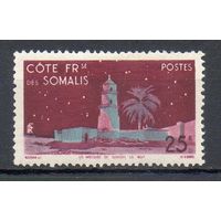 Виды Французское Сомали (Франция) 1947 год 1 марка