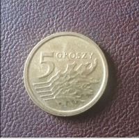 5 грошей 2016 год (Польша)