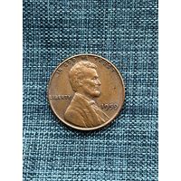 США 1 цент 1959 г. Редкий монетный двор чекана этого года