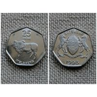 Ботсвана 25  тхебе 1998/фауна/животные/FA