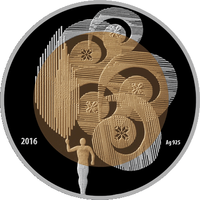 Олимпийское движение Республики Беларусь, 20 рублей 2016