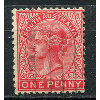 Южная Австралия (штат) - 1905/1911 - Королева Виктория 1Р - [Mi.108a] - 1 марка. Гашеная.  (Лот 81Eu)-T5P6