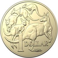 Австралия 1 доллар, 2015 UNC