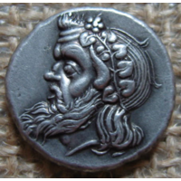 Греция. БОСПОРА, Пантикапея. Серебренный статер (340-325 до н.э.)Греция-pantikapaion 5,85гр.20мм.