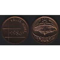 Нидерланды жетон SET - 's Rijks Munt 1986 -- 's Rijks Munt (здание МД) Антилы (coin) (f