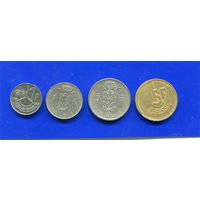 Бельгия 4 монеты