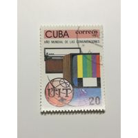 Куба 1983. Всемирный Год Связи