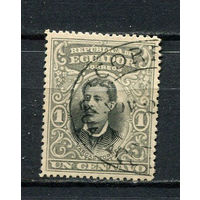 Эквадор - 1899 - Луис Варгас Торрес 1С - [Mi.116] - 1 марка. Гашеная.  (LOT EQ39)-T10P44