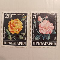 Болгария 1985. Флора. Цветы. Розы