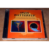 Iron Butterfly – "Scorching Beauty" / "Sun And Steel" 1976/1975 (Audio CD) Remastered BGO