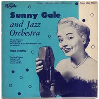 10" LP Sunny Gale 'Sunny Gale and Jazz Orchestra'