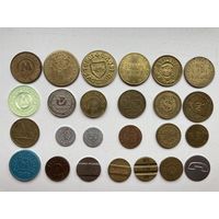 Небольшая коллекция жетонов