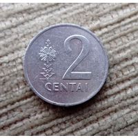 Werty71 Литва 2 цента 1991 Погоня