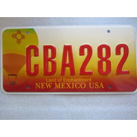 Автомобильный номер штата Нью Мексико (США).