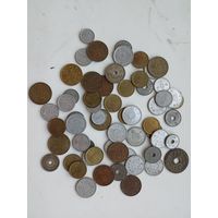 60 монет старой Японии до 1950 года