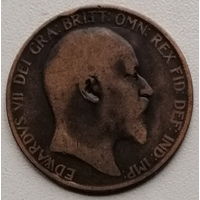 Великобритания 1 пенни 1908
