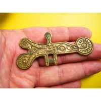 Ключ от часов в стиле Барокко. Бронза 18 век.