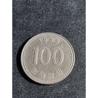 100 вон 1999 Южная Корея