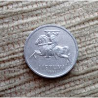Werty71 Литва 1 цент 1991 Погоня