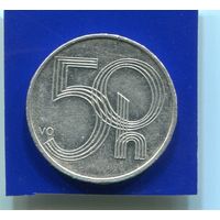 Чехия 50 геллеров 2002