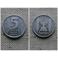 Израиль 5 новых агорот 1982