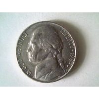 Монеты. США 5 Центов 1983.