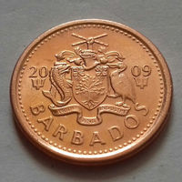 1 цент, Барбадос 2009 г., UNC