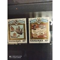 Багамы, две марки 1989, чистые