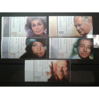 Германия 2000 артисты немецкого кино** Михель-12,0 евро полная серия