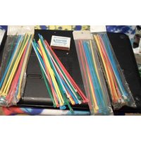 Стяжка (хомут) кабельная нейлоновая 4*200 комплект 5 цветов по 4 шт цена за 20 шт