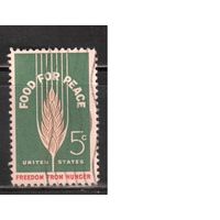 США-1963, (Мих.841) , гаш. , Продовольствие (одиночка)