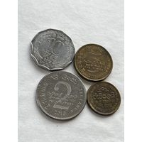 Шри-ланка 4 монеты