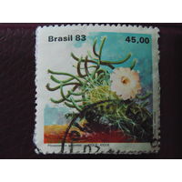 Бразилия 1983 г. Цветы.