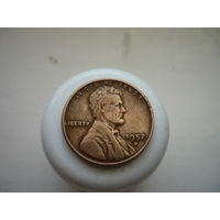1 цент 1952 г сша монетный двор D
