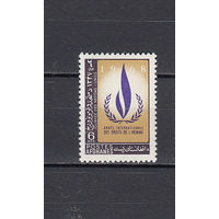 Афганистан. 1968. 1 марка. Michel N 1034 (0,6 е)