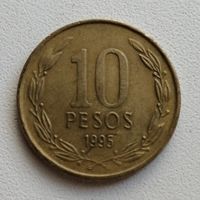 10 Песо 1995 (Чили)