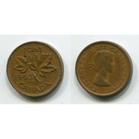 Канада. 1 цент (1963)