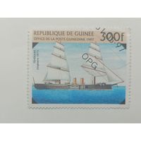 Гвинея 1997. Военные корабли XIX века