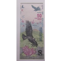 Аргентина 50 песо 2018 г UNC.