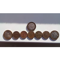 Монеты рф 10руб разные