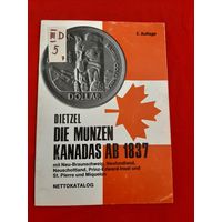 Каталог  монет Канады с 1837 года (Deitzel)