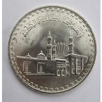 Египет 1 фунт 1982  серебро  .33-412