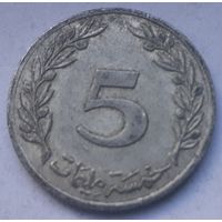 Тунис 5 миллимов, 1983 (1-5-69)