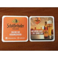 Подставка под пиво Schofferhofer No 4